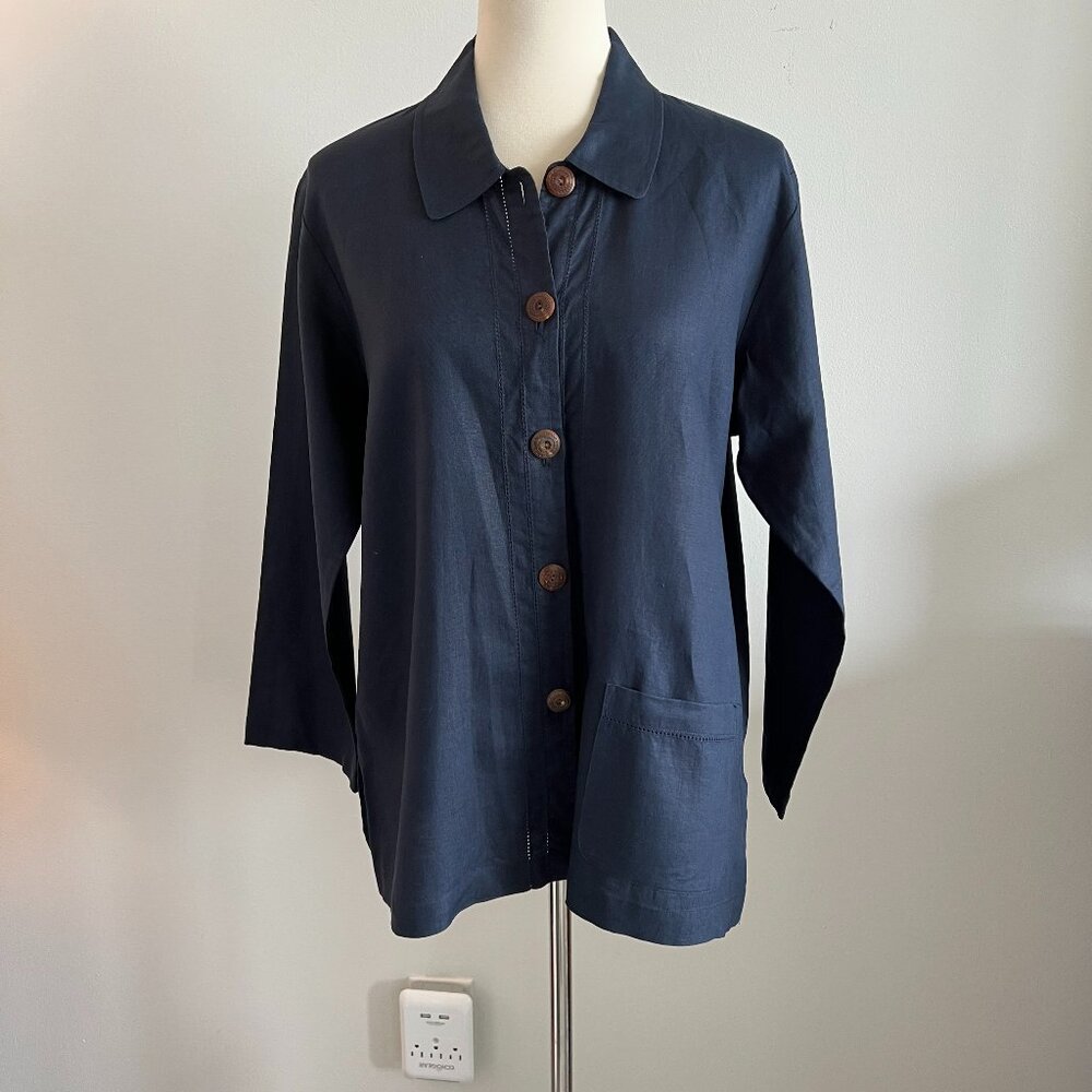 David Dart blouse/jacket 100% Linen